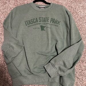 green state park crew neck